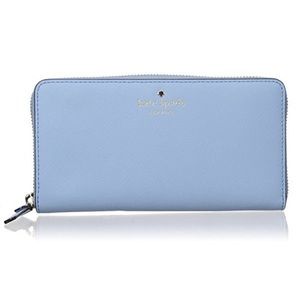 NWT -Kate Spade Cedar Street Lacey Sky Blue Wallet